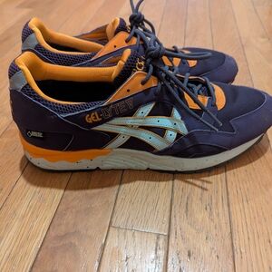ASICS Gel-Lyte V Men's Shoes - Navy and Orange